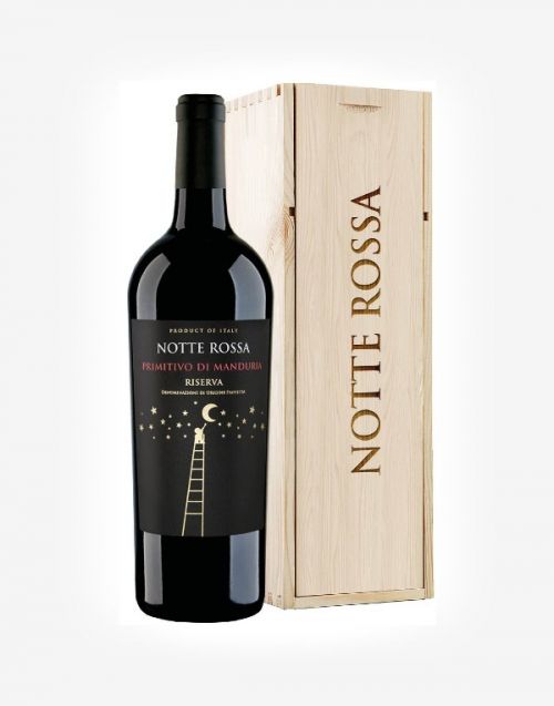 Primitivo di Manduria DOP Riserva 2020 Magnum 1,5L v drevenom boxe