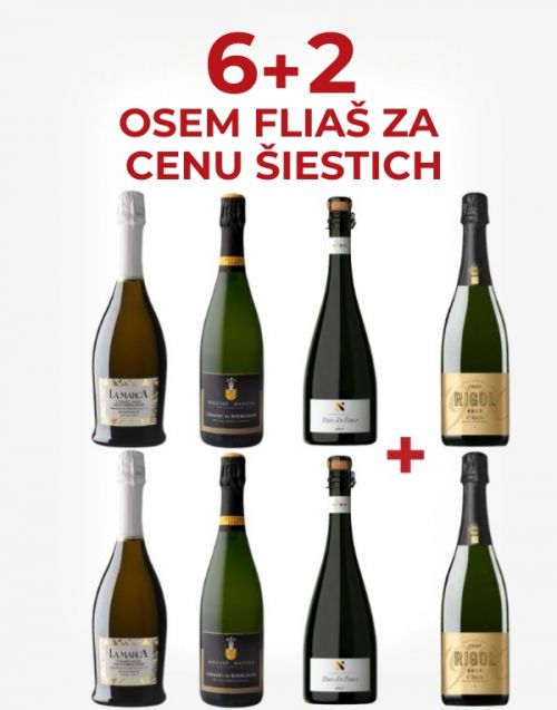 Veľký výber bubliniek 6+2 zdarma