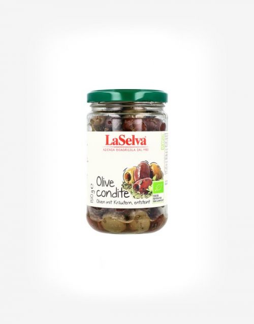 Zelené a čierne olivy s bylinkami 150 g