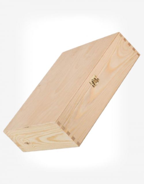 Drevený box na 4 fľaše MAXI