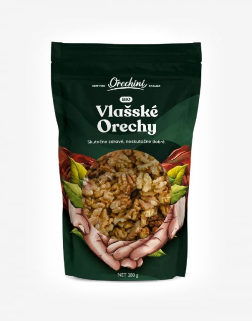 BIO slovenské Vlašské orechy  lúpané 280g