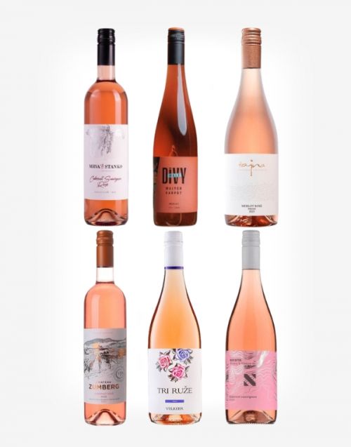 Slovenské rosé - výber someliera 6fl.