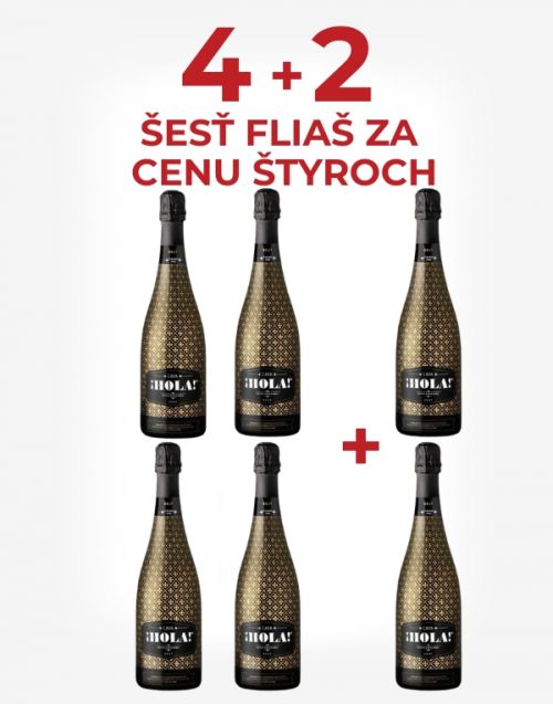 Organic brut 4+2 zadarmo
